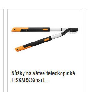 Nůžky na větve teleskopické FISKARS Smart...