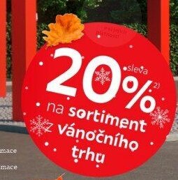 sortiment vánočního trhu