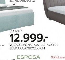 ČALOUNĚNÁ POSTEL
