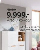 Vysoká komoda