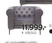 1 křeslo