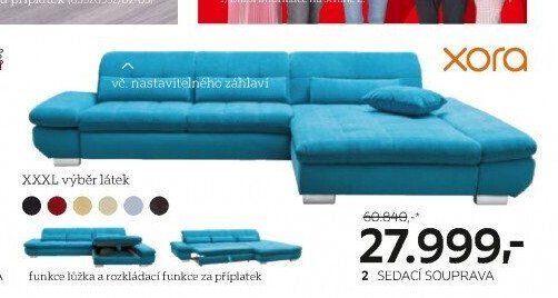 2 sedací souprava