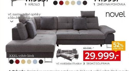 3 sedací souprava