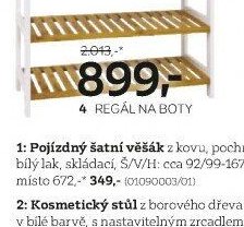 Regál na boty