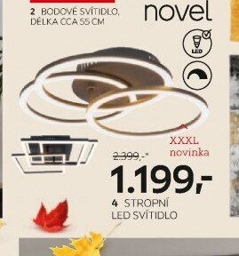 4 STROPNÍ LED SVÍTIDLO