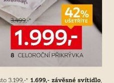 8 CELOROČNÍ PŘIKRÝVKA