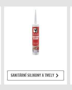 SANITÁRNÍ SILIKONY A TMELY