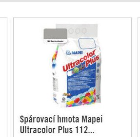 Spárovací hmota Mapei Ultracolor Plus 112