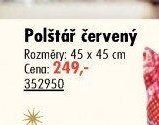 Polštář červený