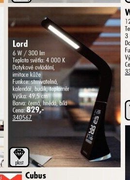 Stolní lampa Lord