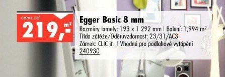 Egger Basic 8 mm