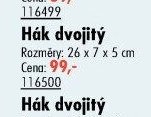 Hák dvojitý