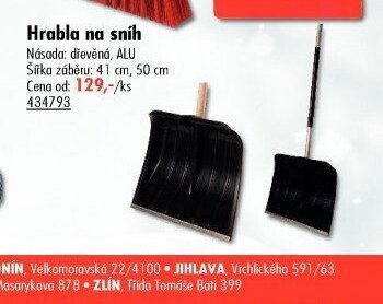 Hrabla na sníh