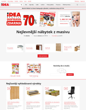 akční leták IDEA nábytek 9.11.2021-15.11.2021