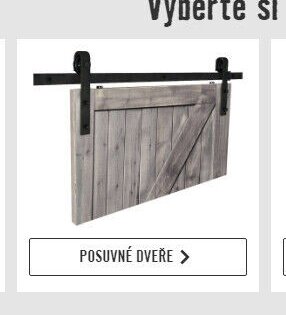 Posuvné dveře