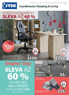 akční leták Jysk 11.11.2021-23.11.2021