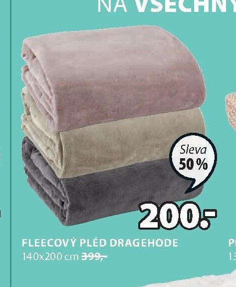 FLEECOVÝ PLÉD DRAGEHODE