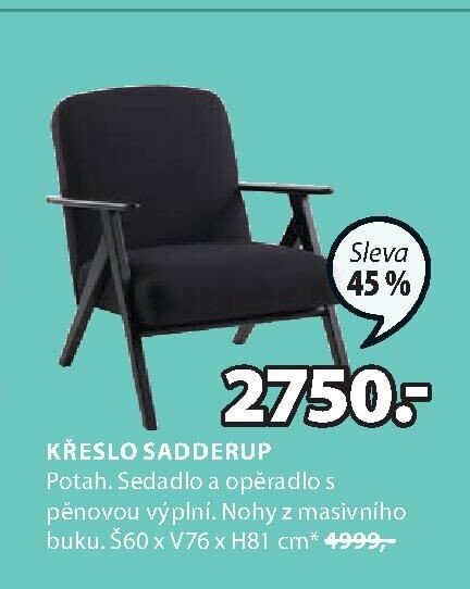 KŘESLO SADDERUP