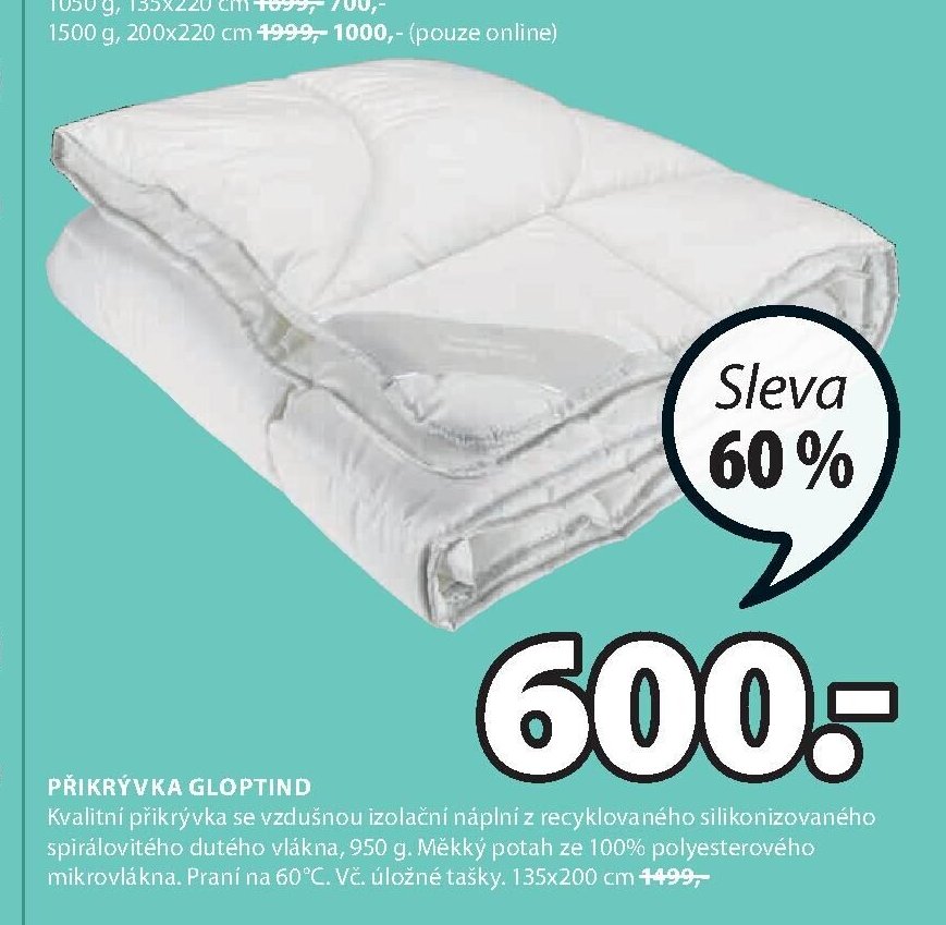 Přikrývka GLOPTIND