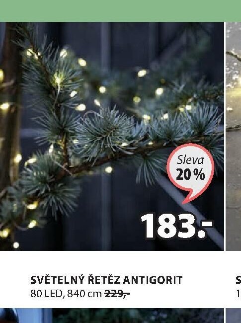 SVĚTELNÝ ŘETĚZ ANTIGORIT