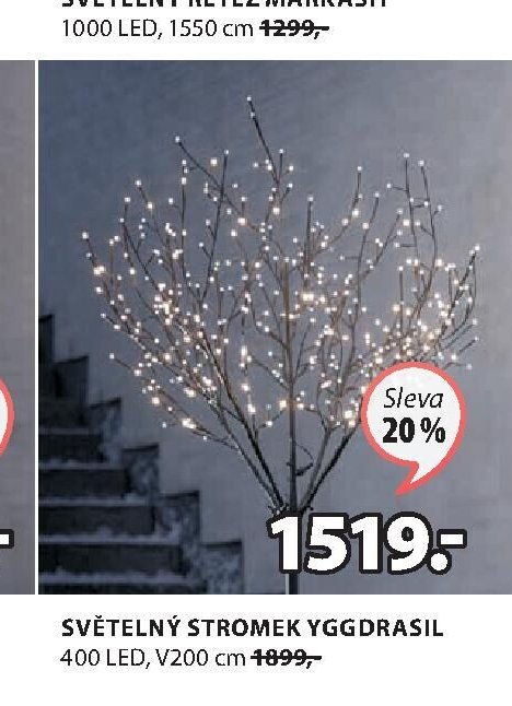 SVĚTELNÝ STROMEK YGGDRASIL