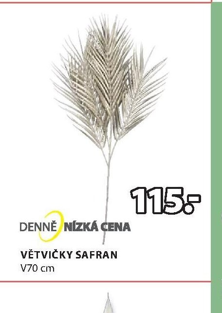VĚTVIČKY SAFRAN