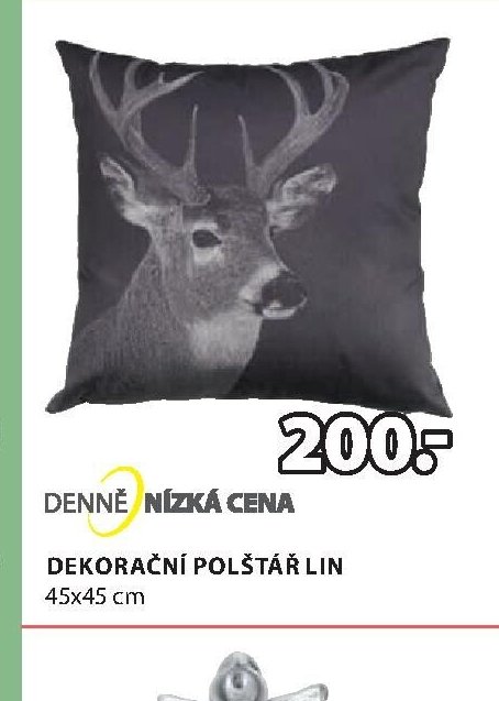 DEKORAČNÍ POLŠTÁŘ LIN