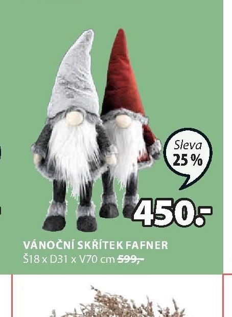 VÁNOČNÍ SKŘÍTEK FAFNER