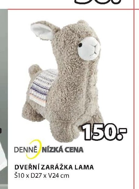 DVEŘNÍ ZARÁŽKA LAMA Š10 x D27 x V24 cm