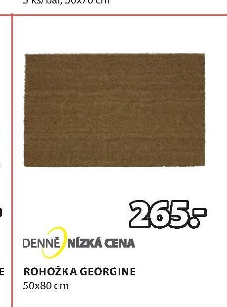 ROHOŽKA GEORGINE 50x80 cm