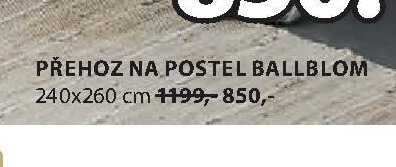 Přehoz na postel BALLBLOM