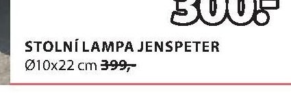 Stolní lampa JENSPETER