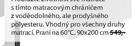 Matracový chránič