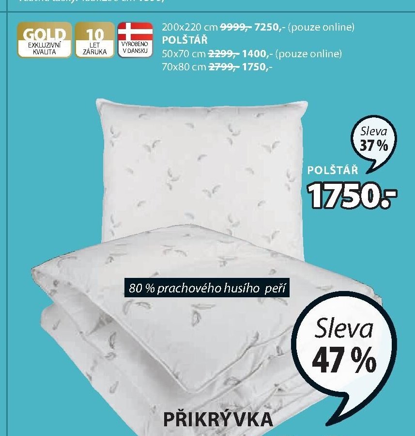 GOLD POLŠTÁŘ