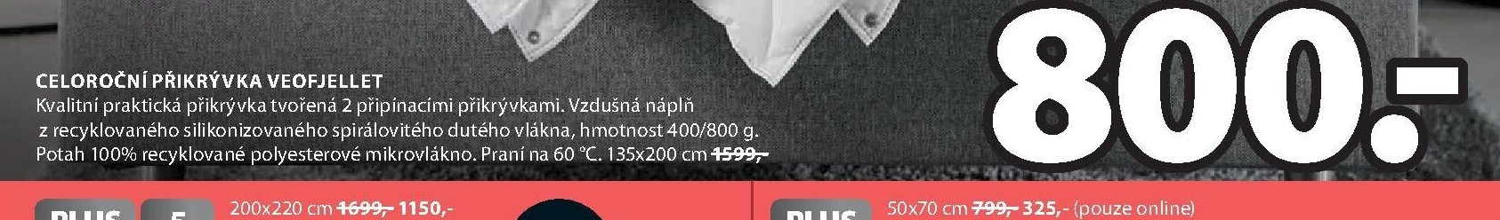 CELOROČNÍ PŘIKRÝVKA VEOFJELLET