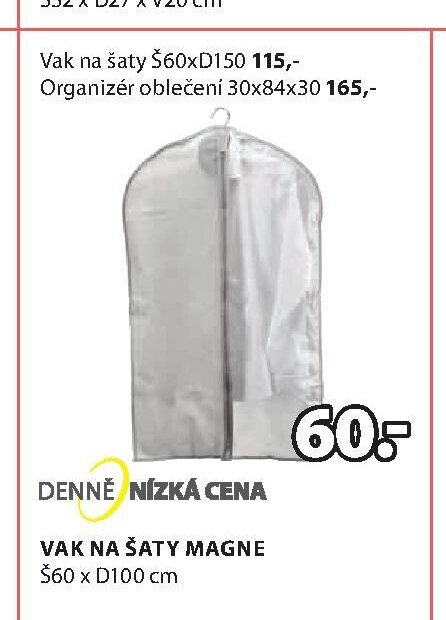 Vak na šaty MAGNE