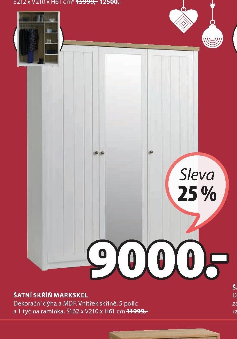 ŠATNÍ SKŘÍŇ MARKSKEL