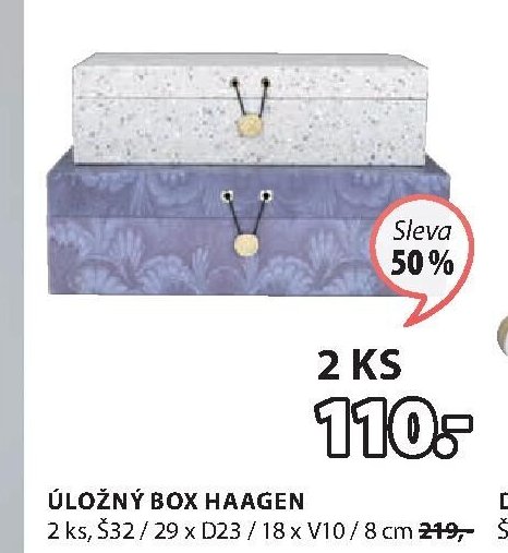 ÚLOŽNÝ BOX HAAGEN