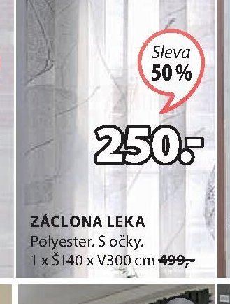 ZÁCLONA LEKA