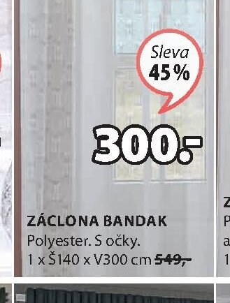 ZÁCLONA BANDAK
