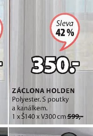 ZÁCLONA HOLDEN
