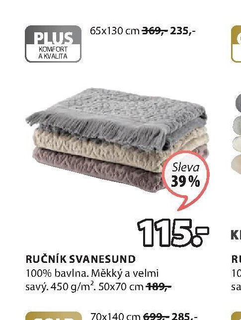 RUČNÍK SVANESUND
