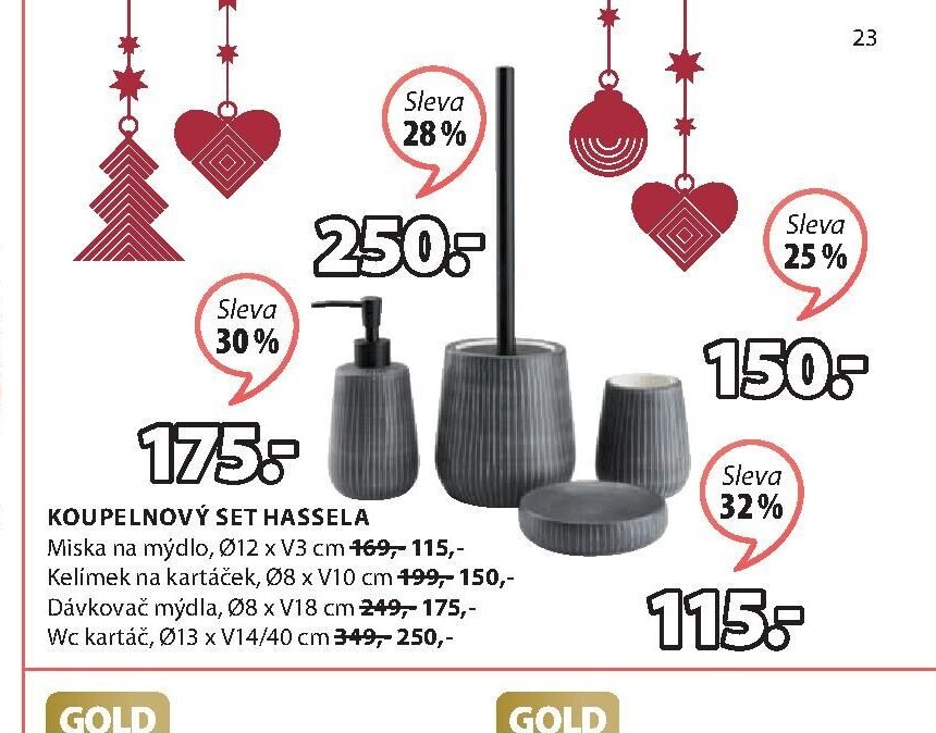 KOUPELNOVÝ SET HASSELA