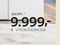 vysoká komoda