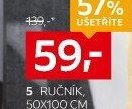 5 RUČNÍK, 50X100 CM