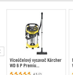 Víceúčelový vysavač Kärcher WD 6 P Premium