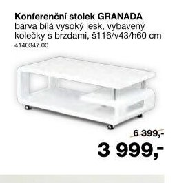 Konferenční stolek GRANADA