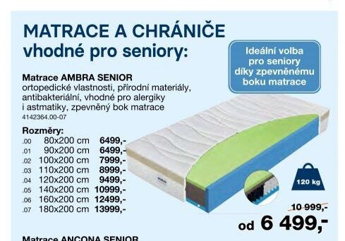 Matrace AMBRA SENIOR