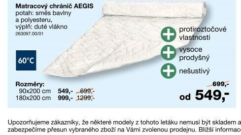 Matracový chránič AEGIS
