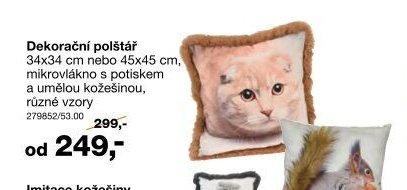 Dekorační polštář